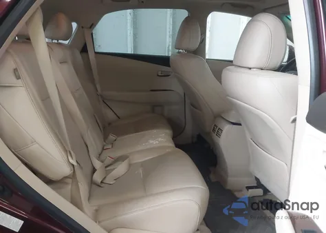 2013 Lexus Rx 350 z USA, uszkodzony, nr VIN JTJBK1BA9D2032998